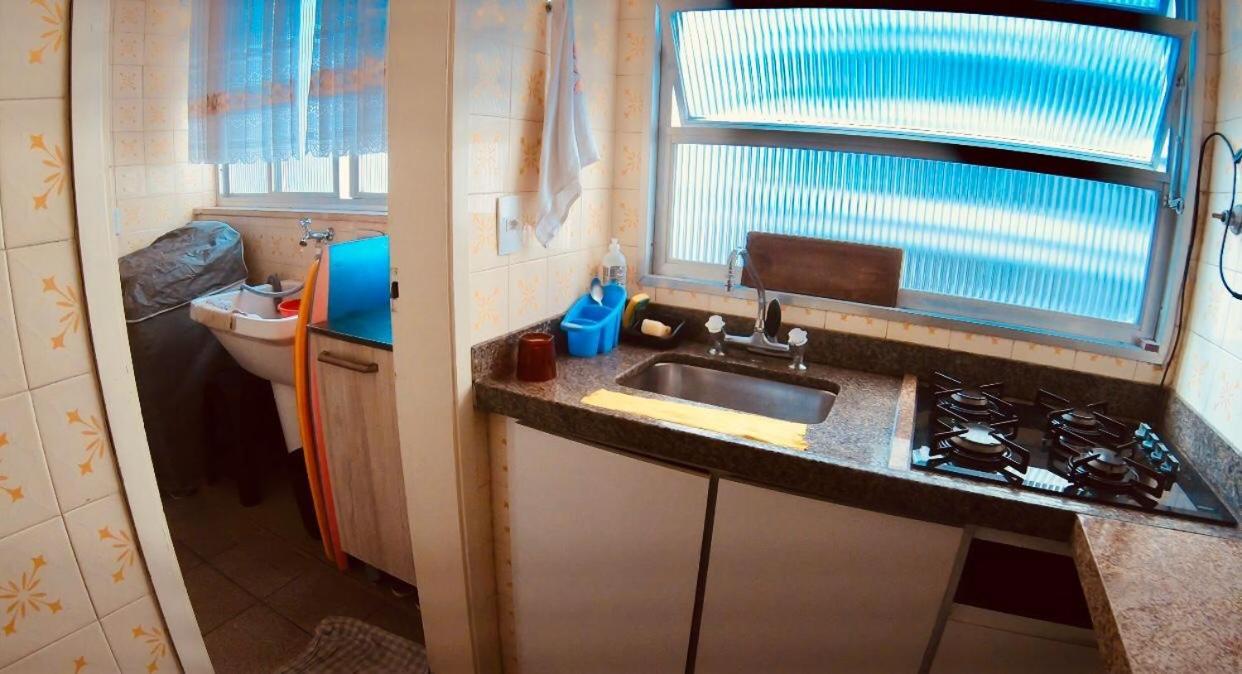 Apartamento Pe Na Areia Guarujaアパートメント エクステリア 写真
